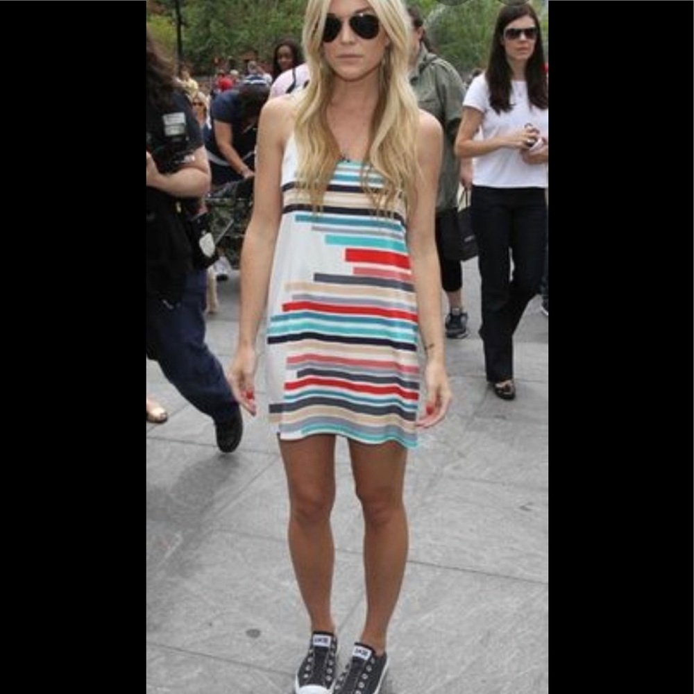 Alice + Olivia silk mini dress
